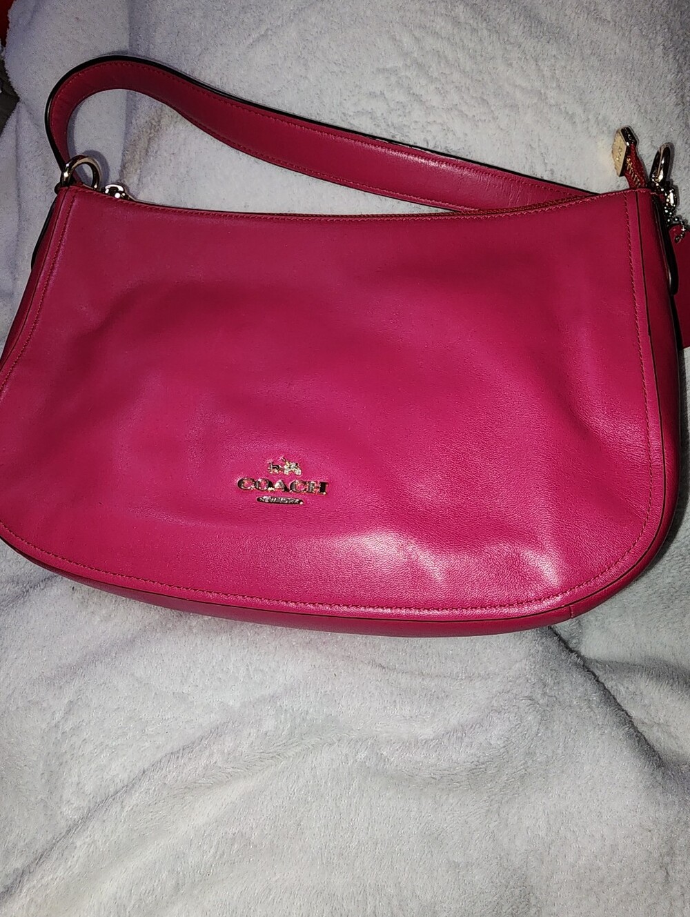 Coach Chelsea Pink Two-Way Crossbody/Shoulder Bag - Picture 2 of 9